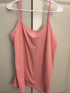 Women's Pink Strappy Camisole Tank Top